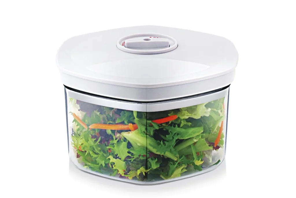 Vacuum container set, 4 pieces