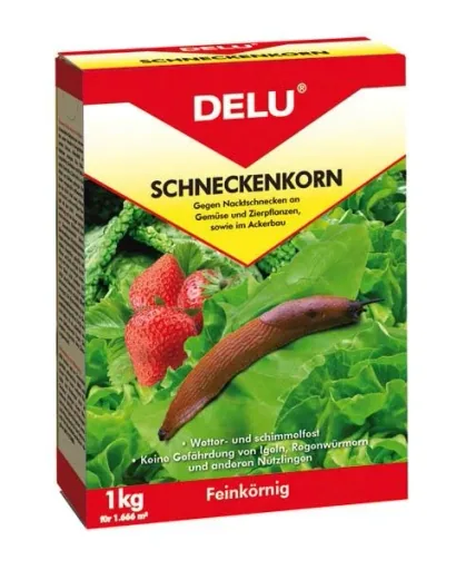 3 x Delu snail pellets 1 kg