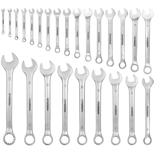 25pcs ring spanner set 6-32mm