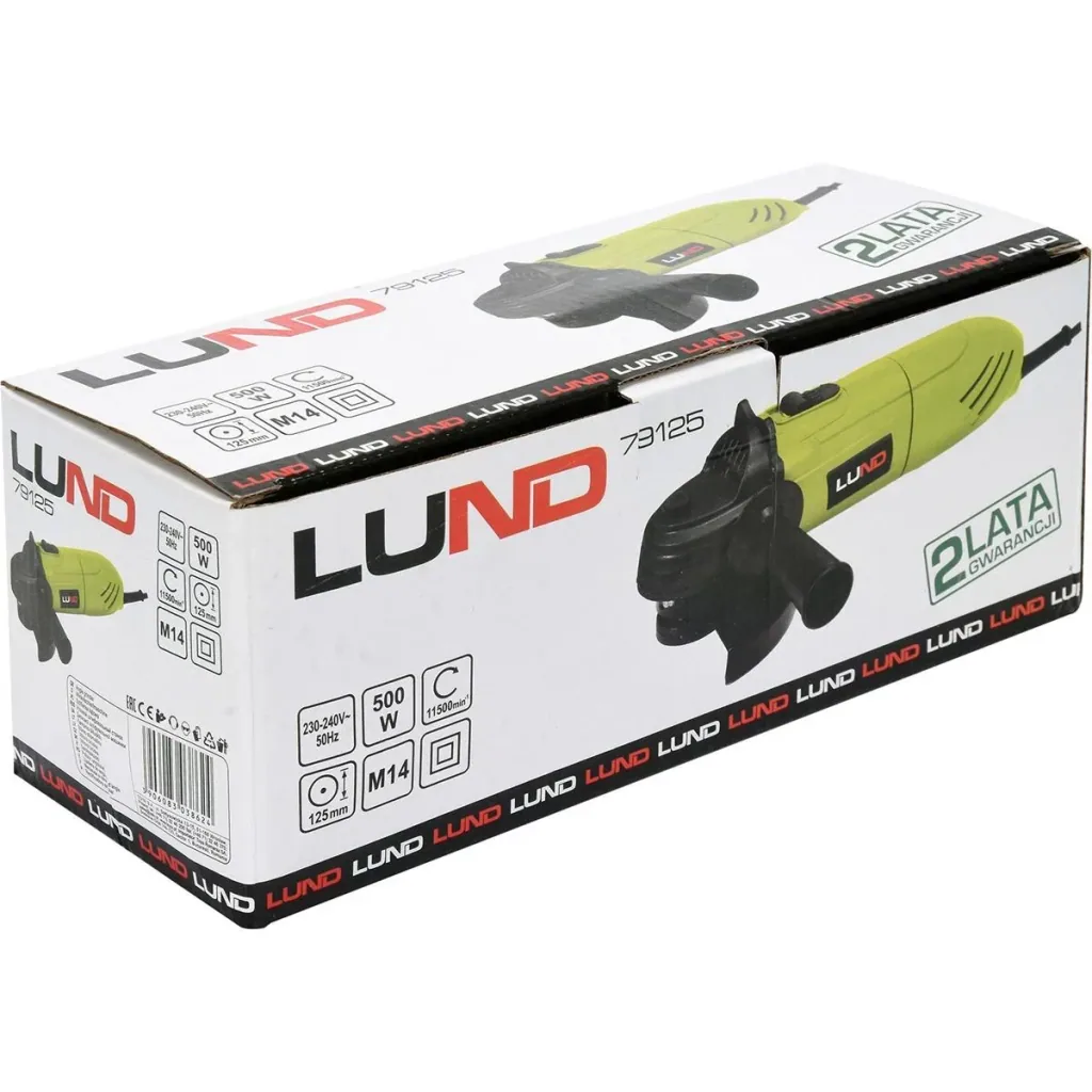 Angle grinder - 500W - 125mm - 230V