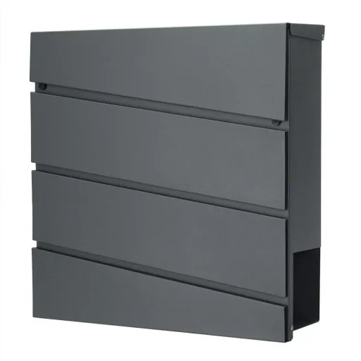 Designer mailbox in anthracite