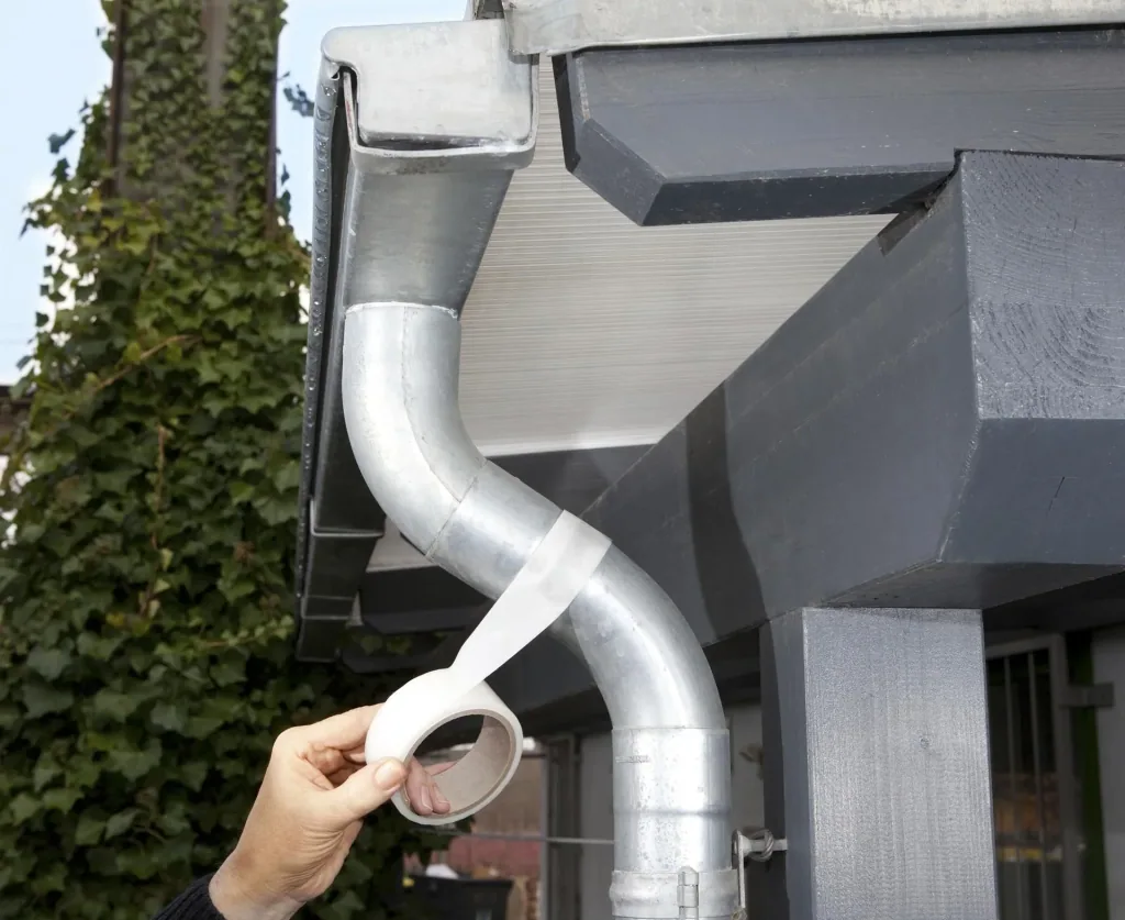 Sealing tape for high demands, milky-transparent, 38 mm wide, 1.5 meters long