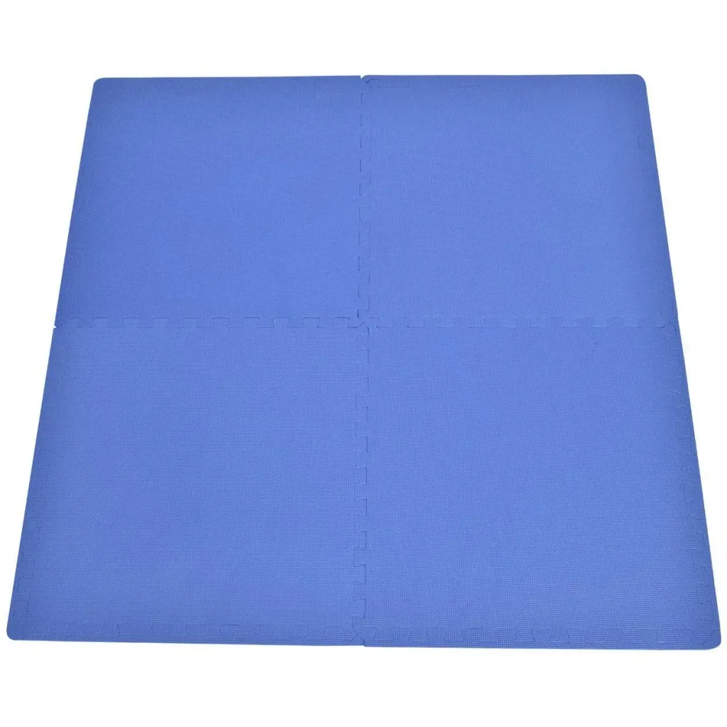 8-piece puzzle mat, play mat, floor mat, gymnastics mat, EVA blue