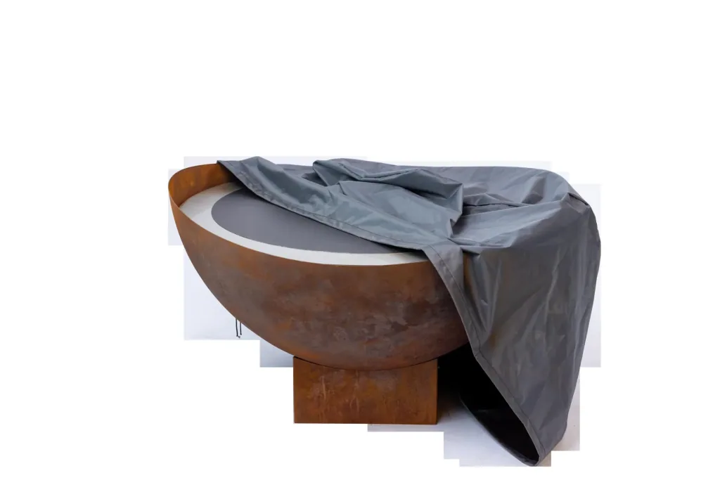Fire bowl Wave rust, without accessories