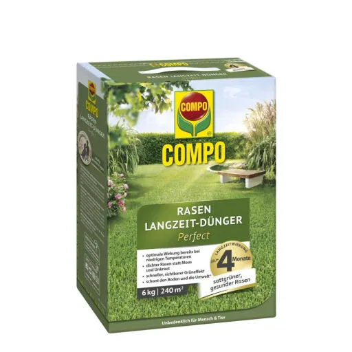 Lawn long-term fertilizer Perfect 6 kg for 240 m²