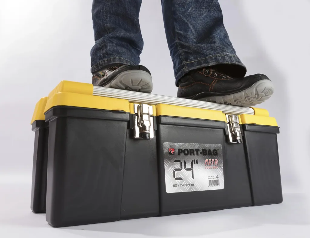 Tool box metal - plastic 607 x 314 x 277 mm