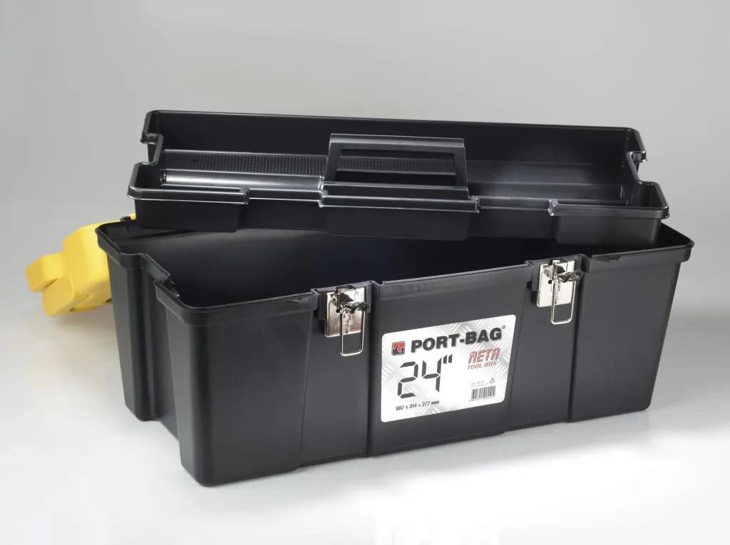 Tool box metal - plastic 607 x 314 x 277 mm