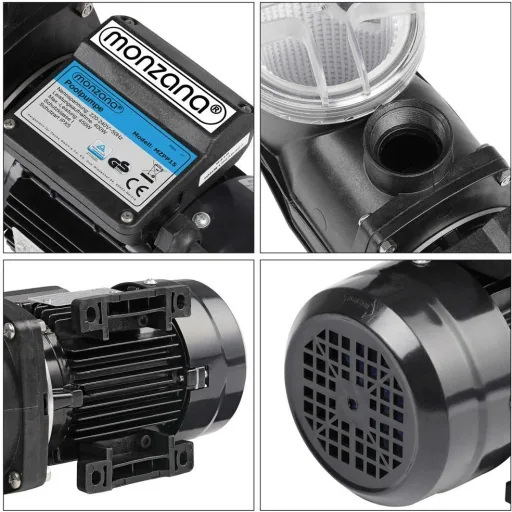 Submersible pump/sand filter pump/water pump 9,960 l/h incl. pre-filter
