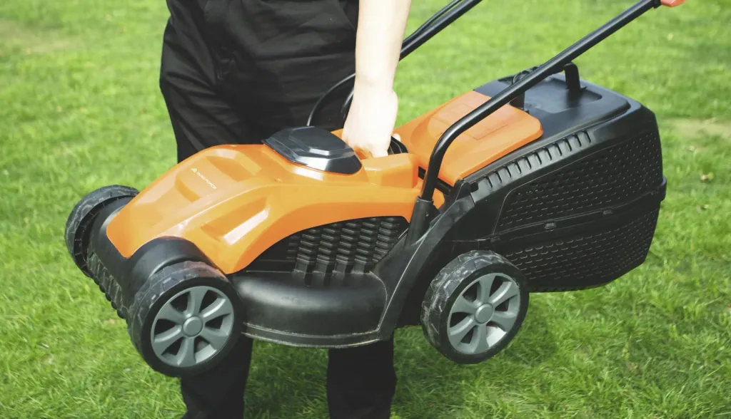 Cordless lawn mower "LM C32A" - with 4.0 Ah battery