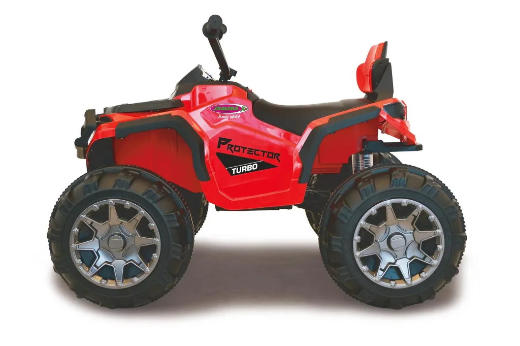 Ride-on Quad Protector for children, 12 Volt, red