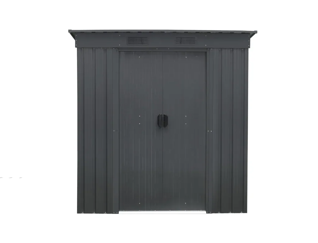 Tool shed LEIPZIG II 64, matt anthracite