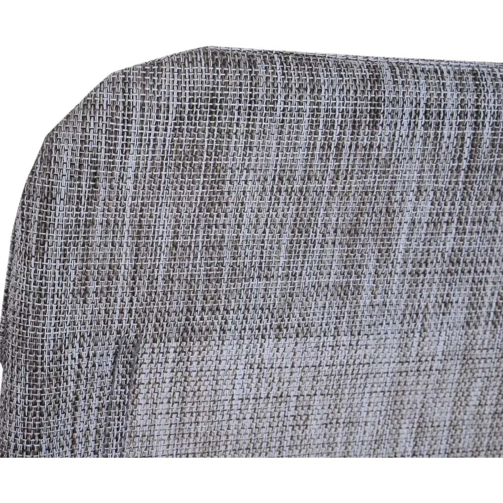 Set of 2 balcony chairs, garden chairs, cantilever chairs, weatherproof, grey, 61 x 51 x 86 cm