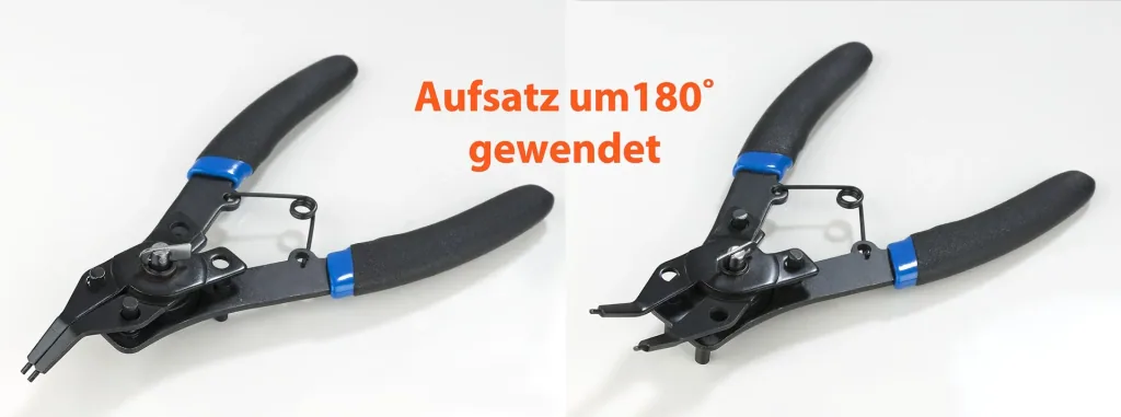 5-piece retaining ring pliers set