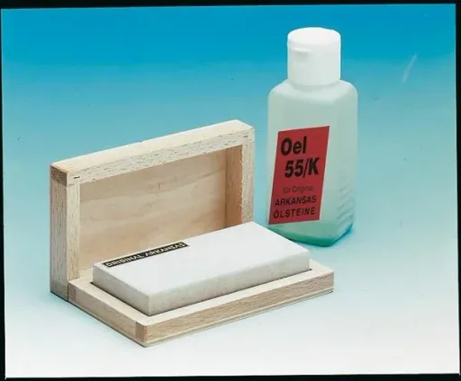 Arkansas oil stone + grinding oil