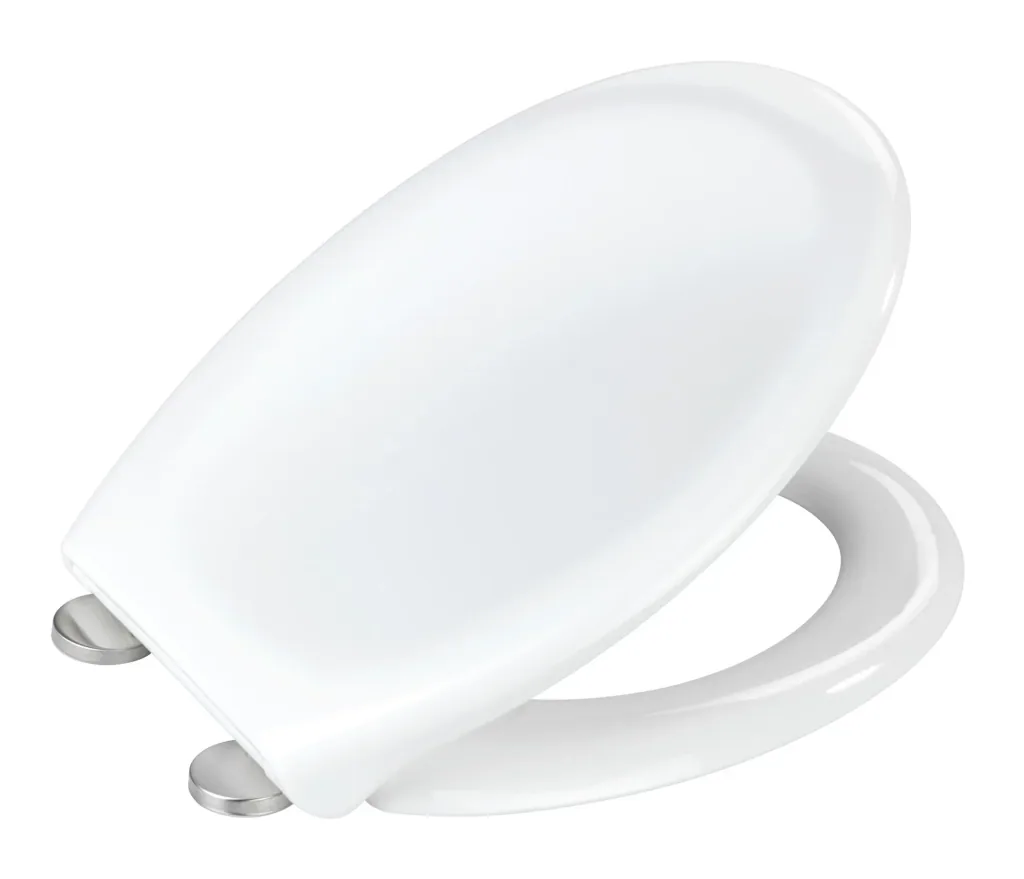 Premium toilet seat Ios, thermoplastic, Fix-Clip hygiene attachment