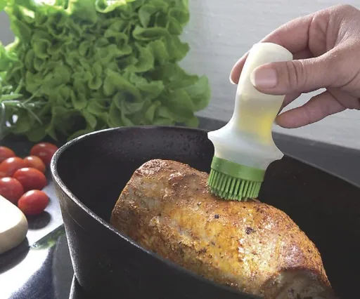 Marinade brush pots