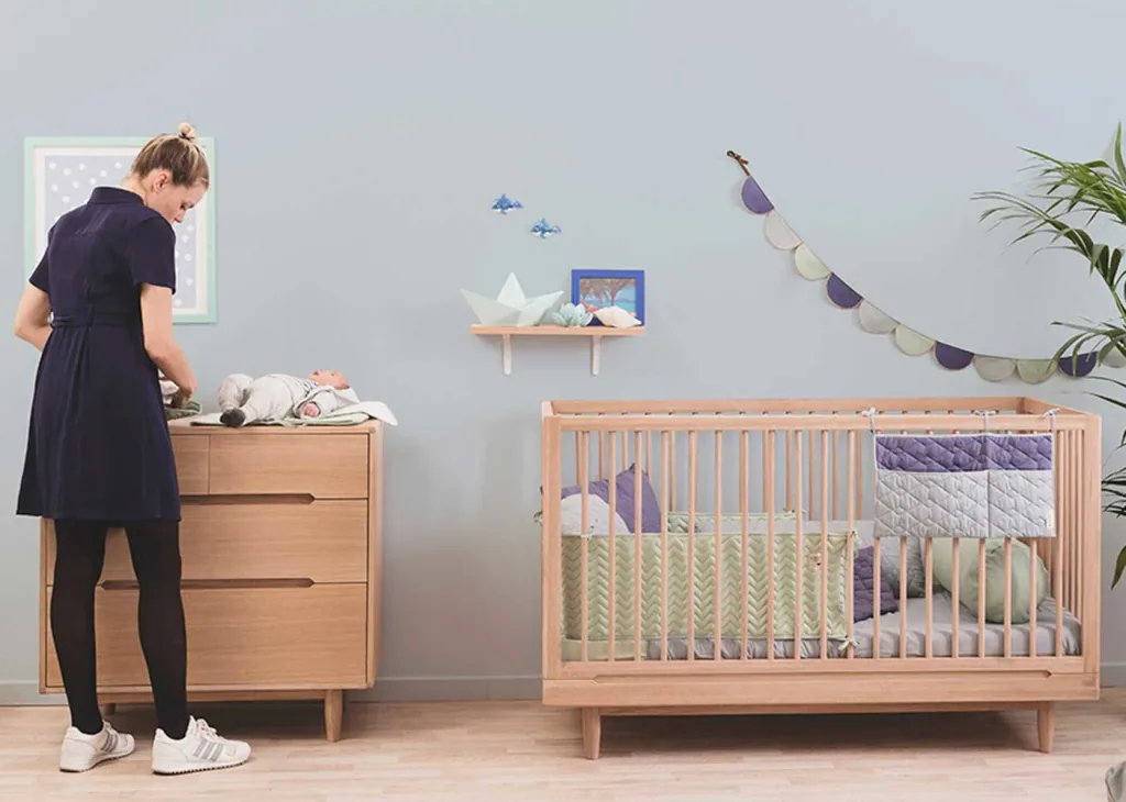 Nobodinoz babybedje "Pure" eik 70 x 140
