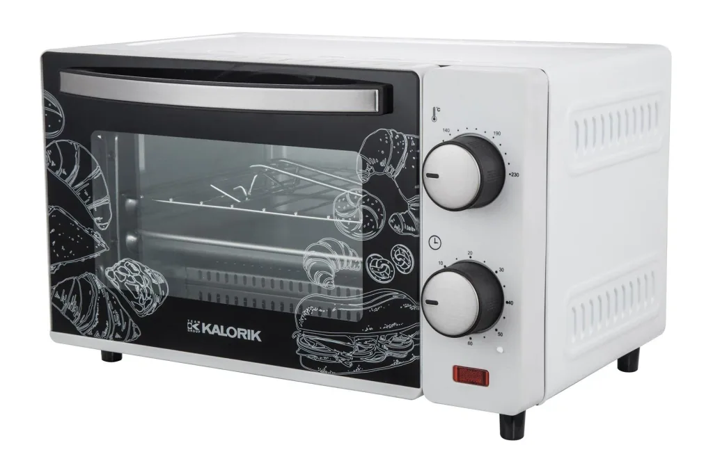 Mini oven, white, 9 liters, 650 watts