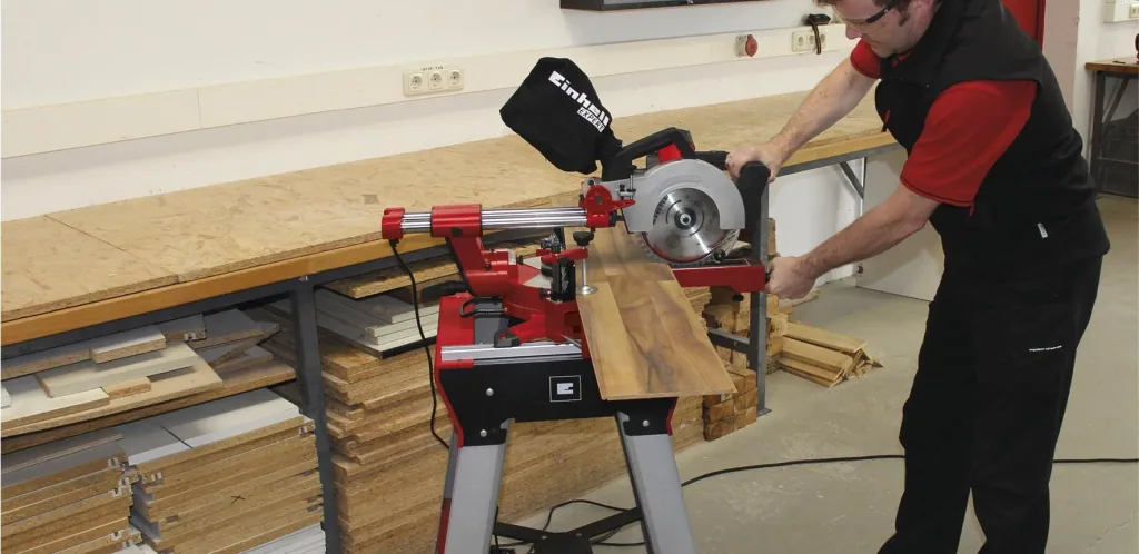 Mitre saw base E-Stand