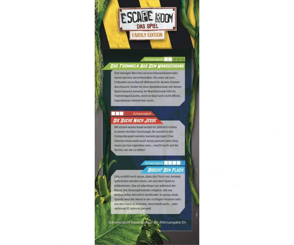 Board game "Escape Room" - Jumanji