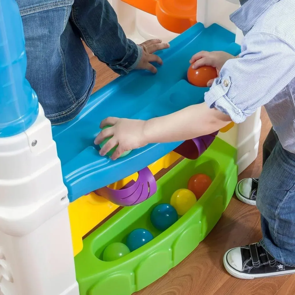 Wonderball Fun House Playhouse - Incl. 20-piece play ball set - 83.8 x 91.4 x 106.7 cm