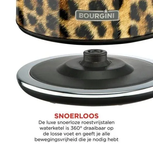 Panther Kettle - Panther Print - 1.7L - Leopard - Retro