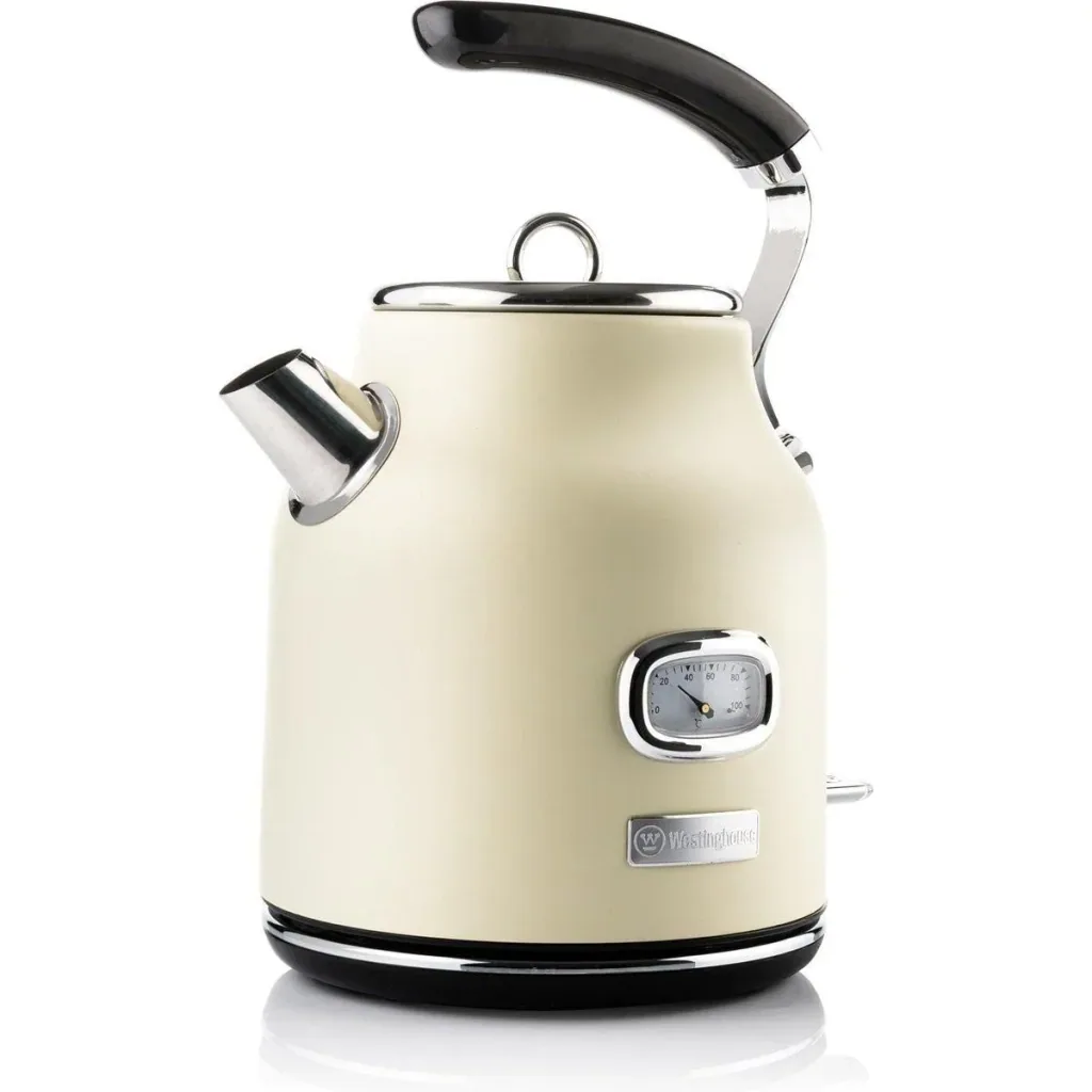Retro SET - 4-slice toaster + 1.7L kettle - White