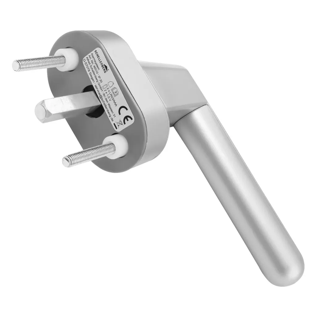 Safety alarm handle, 32 mm, silver
