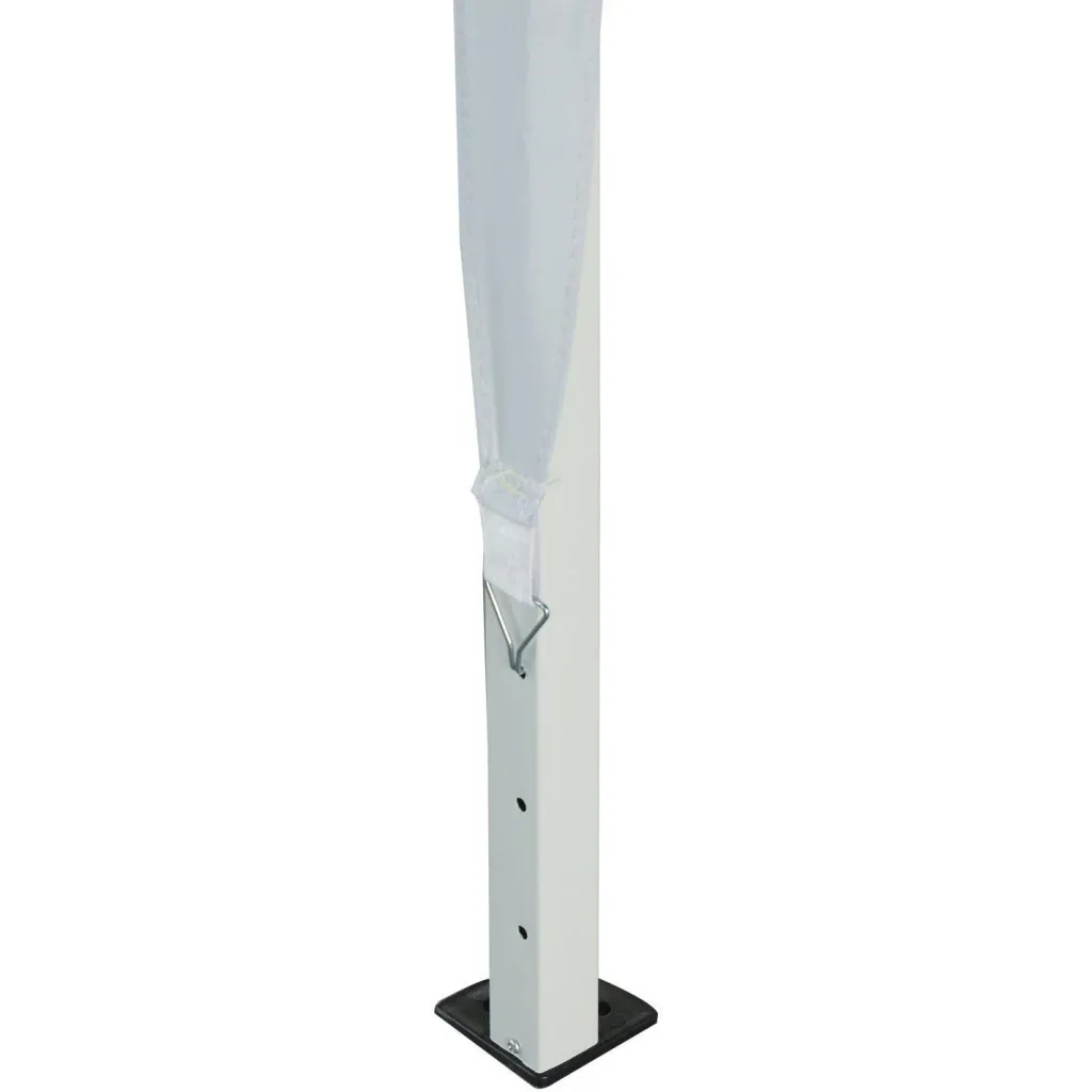 Pop-up gazebo 3x4.5m white metal