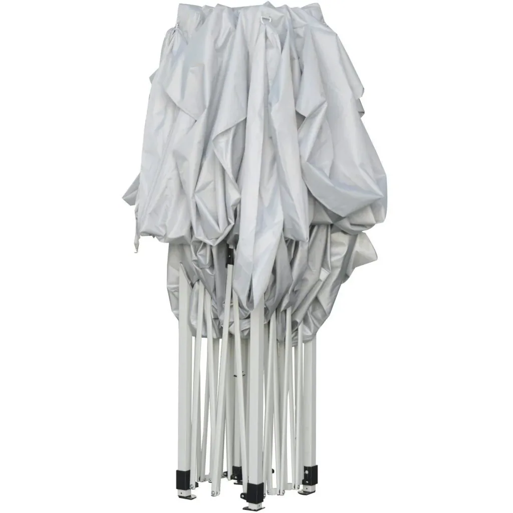 Pop-up gazebo 3x4.5m white metal