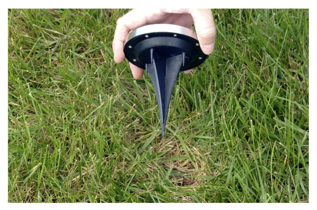 LED Solar Light Disk Lights - 4 pieces
