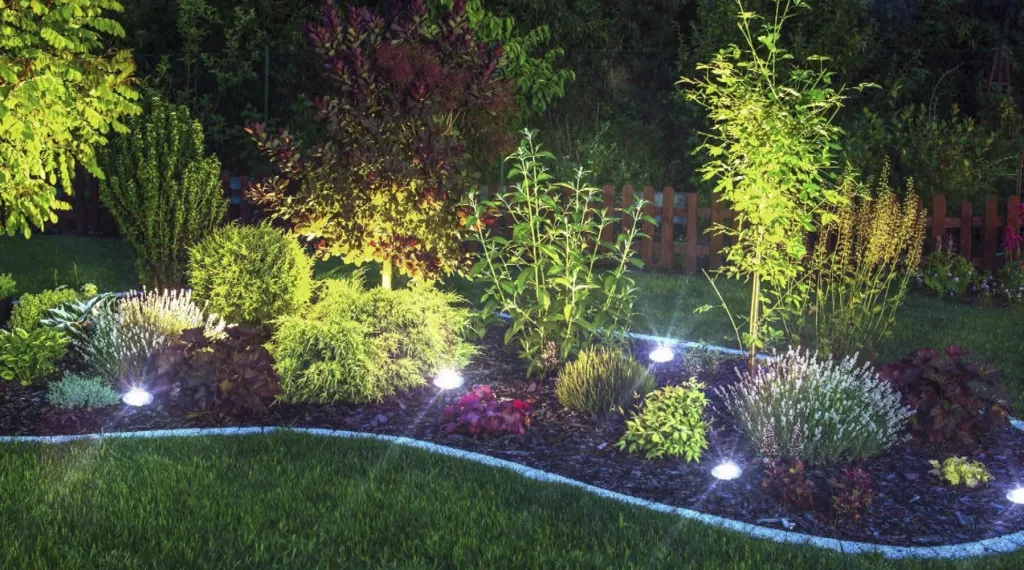 LED Solar Light Disk Lights - 4 pieces
