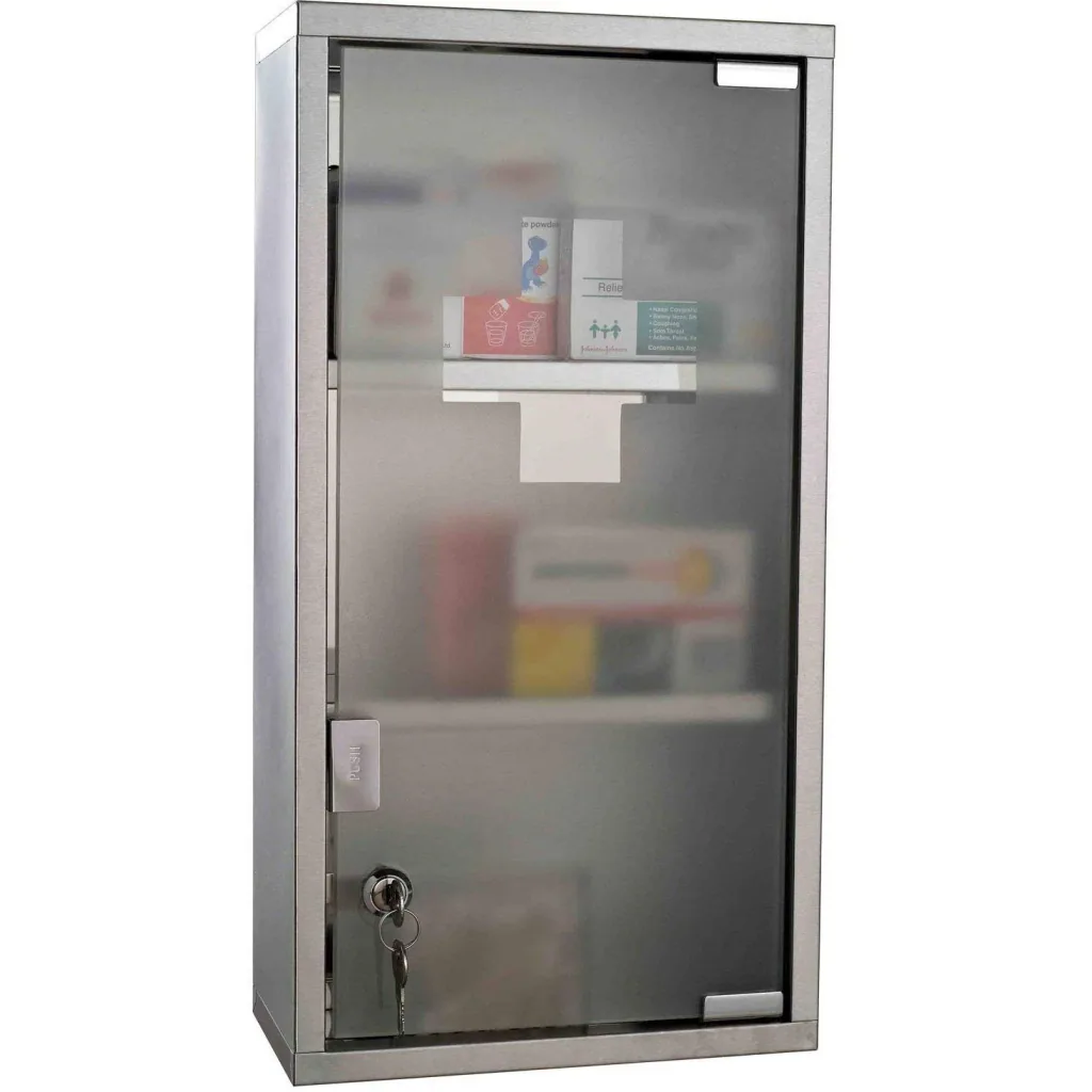 Medicine cabinet medicine cabinet 3 compartments stainless steel