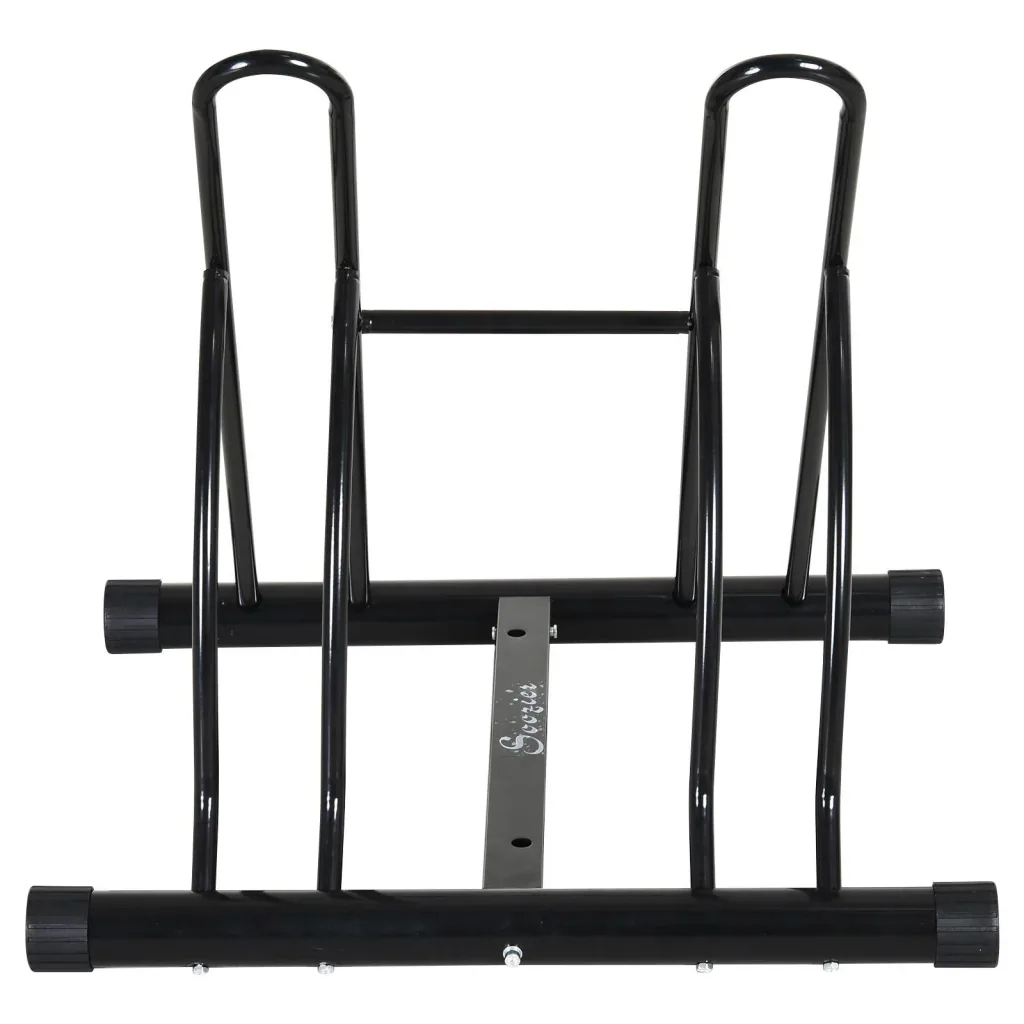 Universal metal bike stand, black