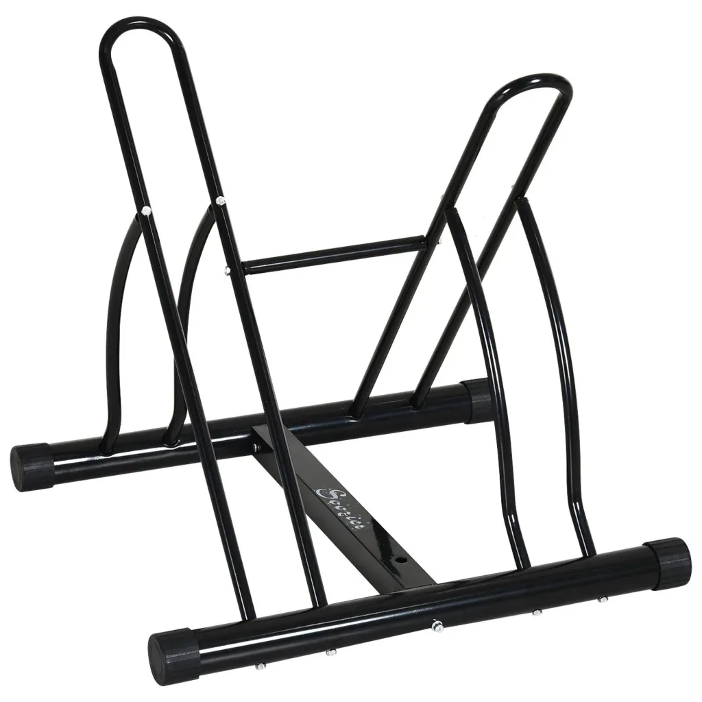 Universal metal bike stand, black