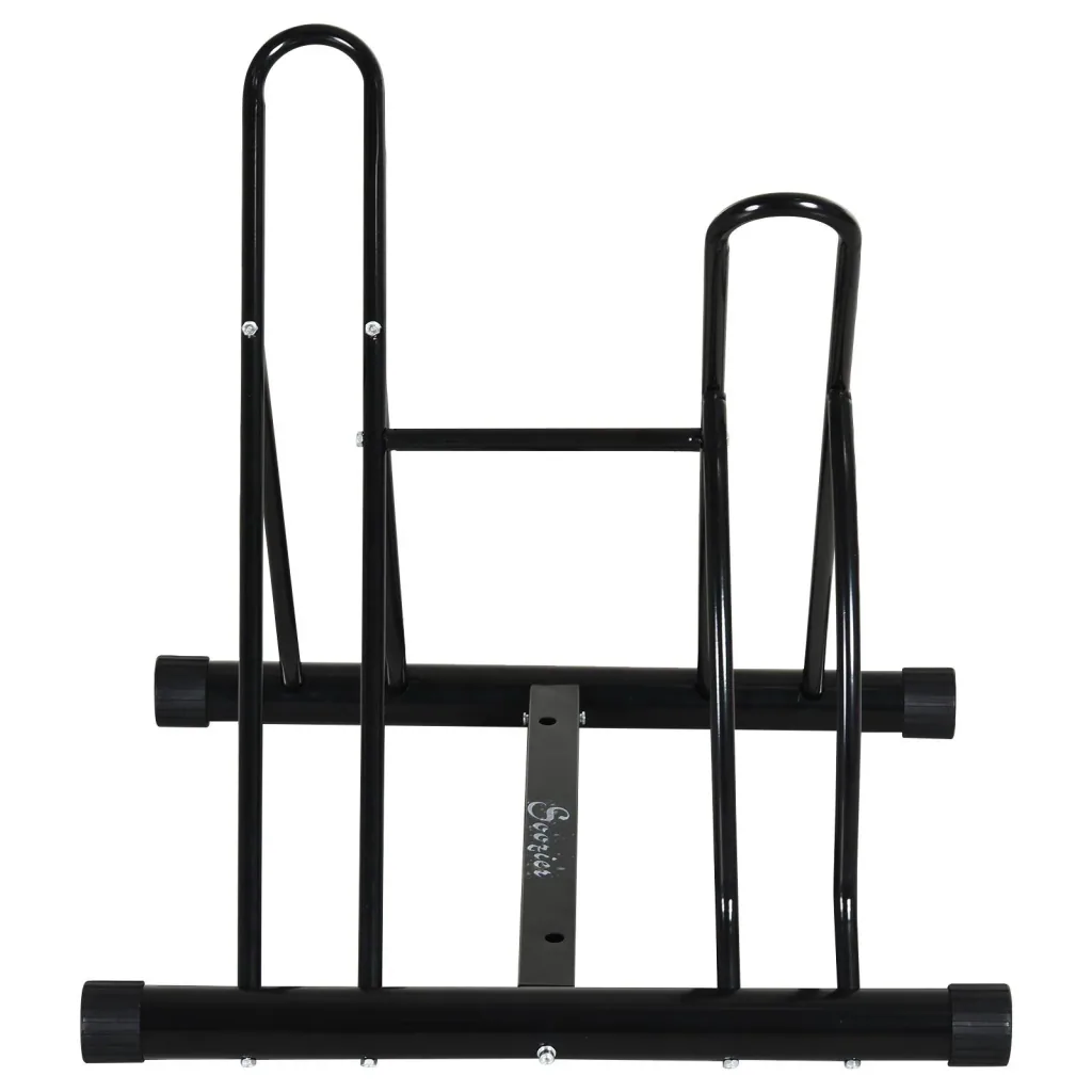 Universal metal bike stand, black
