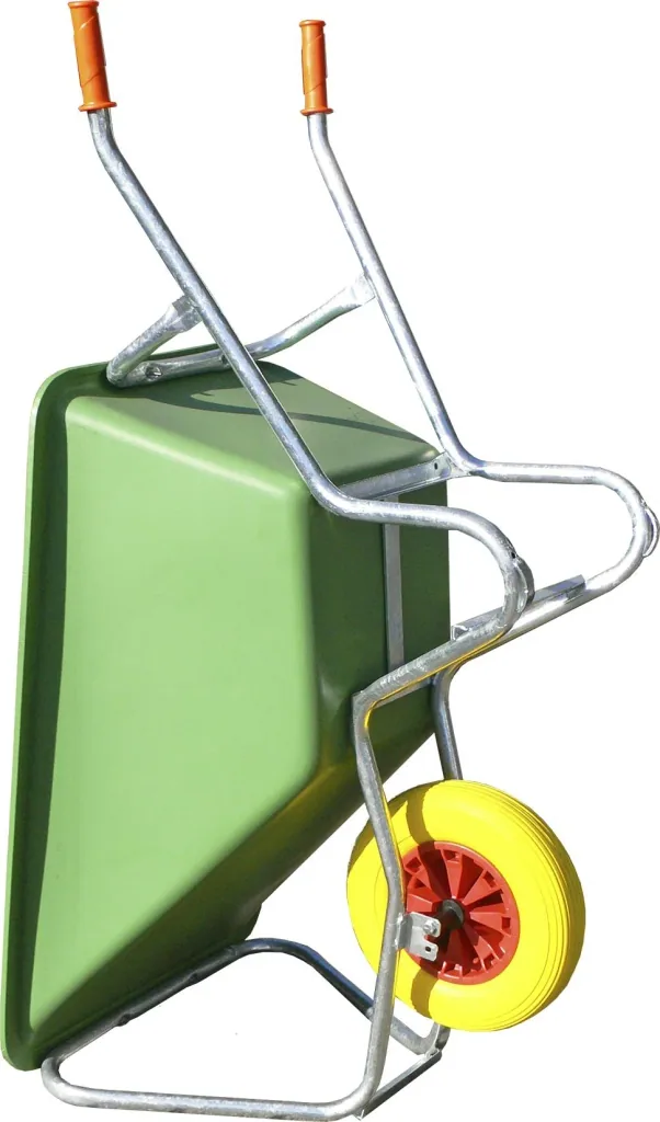 Large wheelbarrow "Green Garden I", 170 liters, 1 foamed Wflex wheel