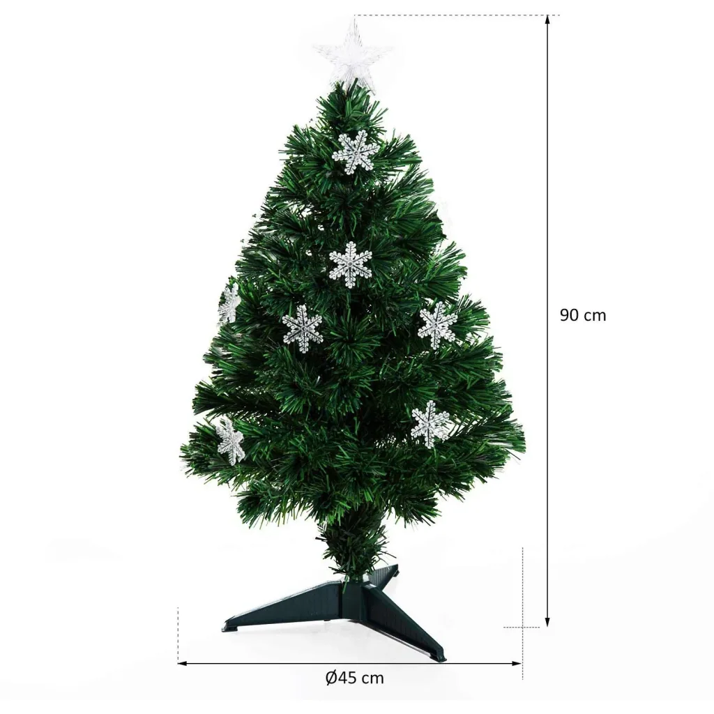 Christmas tree with 12 LED lights
