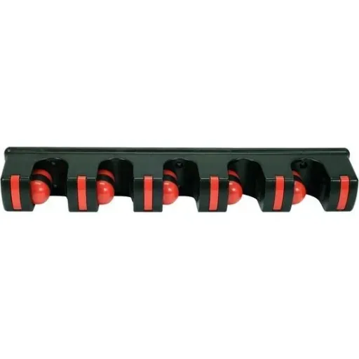Tool holder - 5 clamps - 6 hooks