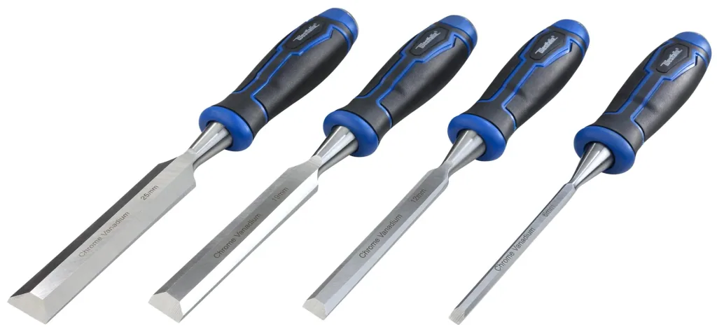 4-piece chisel set