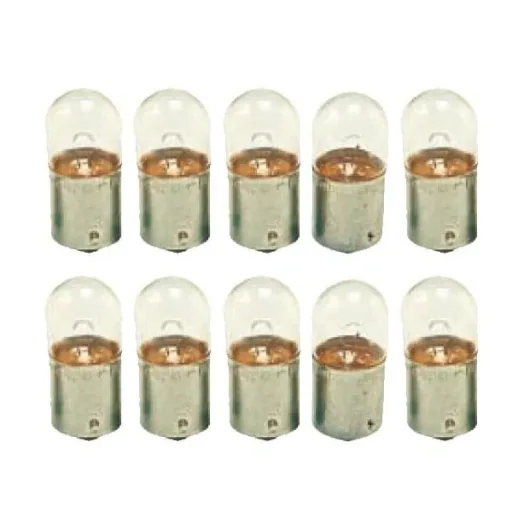 Bulb for tail light and license plate lighting, 12 Volt, 10 Watt