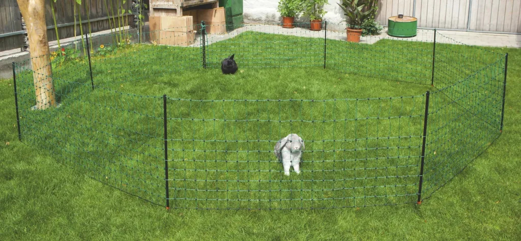 Rabbit net, 12 m long, 65 cm high - for maximum herding safety
