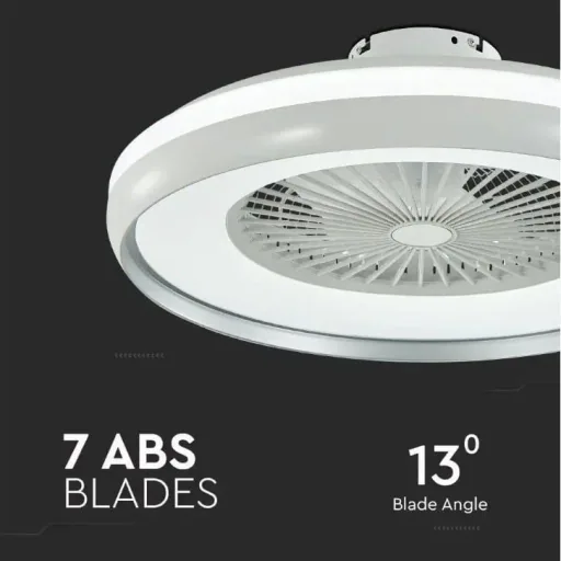 VT-5022 Designer Ceiling Fan with Lighting - CCT - Remote Control