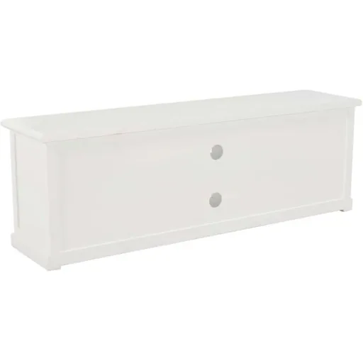 TV cabinet 120x30x40 cm white wood