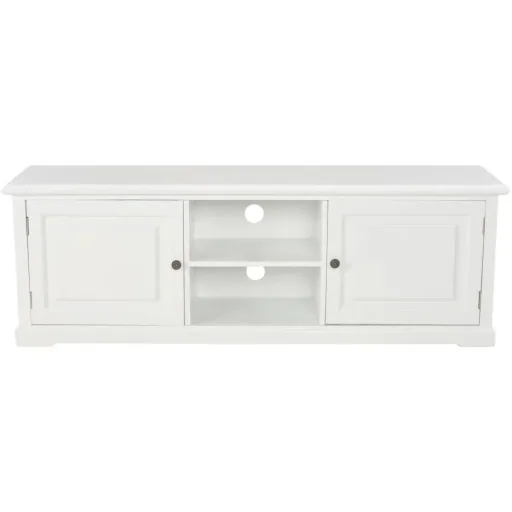TV cabinet 120x30x40 cm white wood