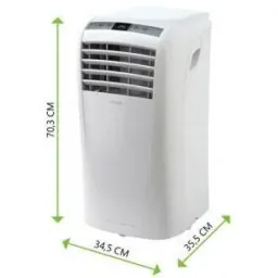 Olimpia Splendid Dolceclima Compact 9 P - Mobile Air Conditioner - Air Cooler