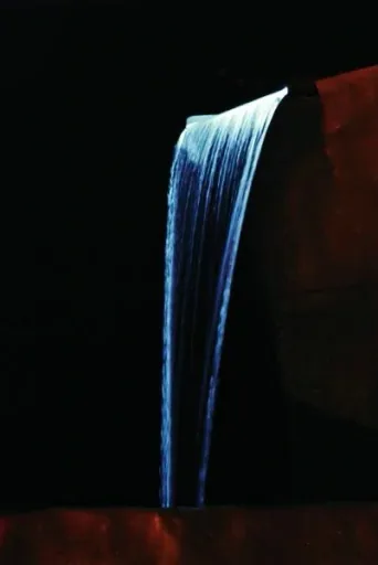 Stainless steel waterfall "Niagara" - 60 cm