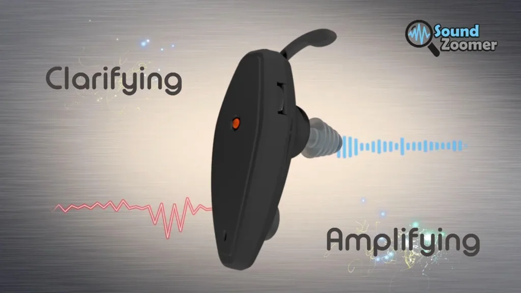 Hearing amplifier "Bluelook Stereo", 3 in 1