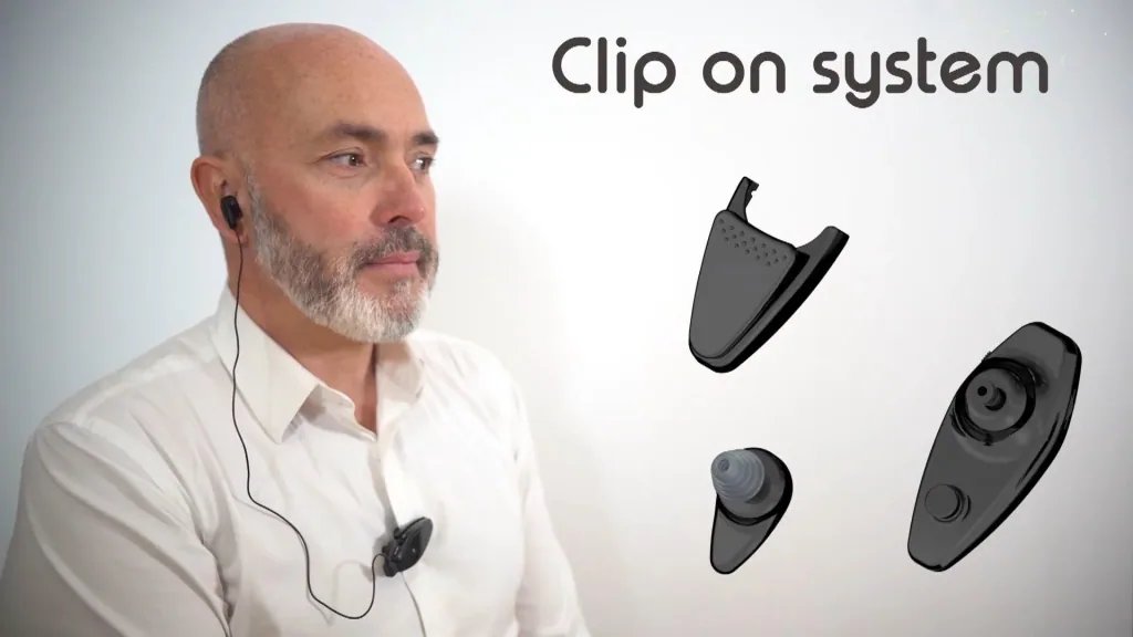 Hearing amplifier "Bluelook Stereo", 3 in 1