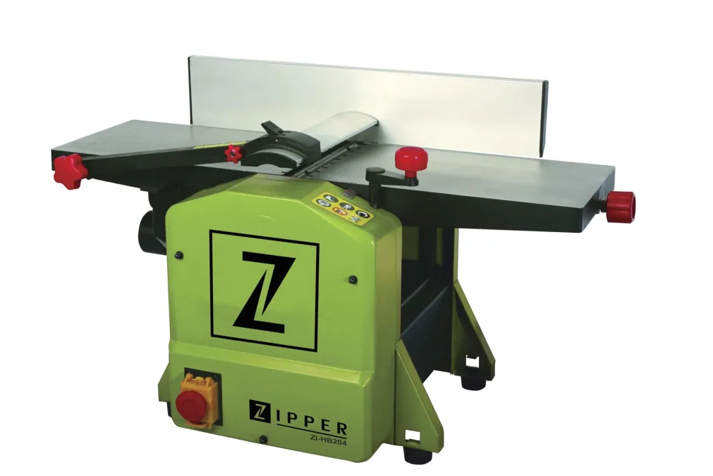 Jointer and thicknesser "ZI-HB204", with 2 pairs of HSS planer knives